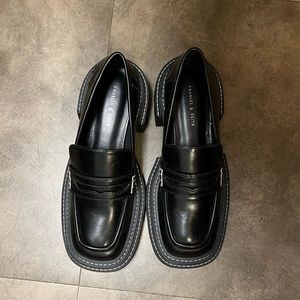 Charles&Keith Loafers, Size 38, brand new